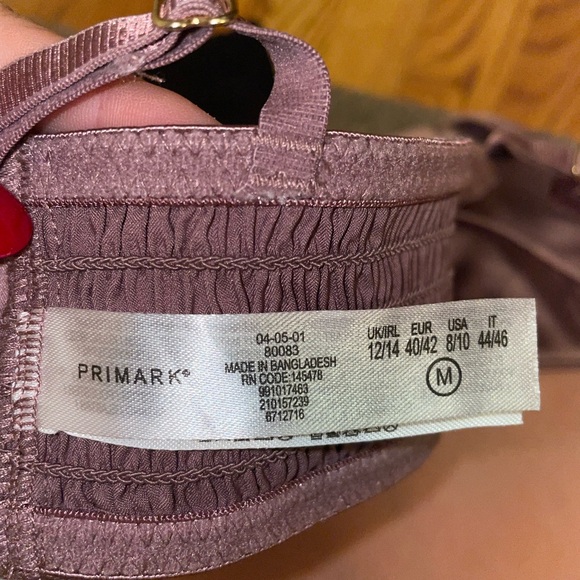 Silk purple bra top - Picture 4 of 4